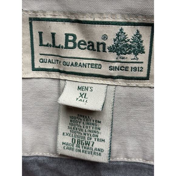 Vintage LL Bean Barn Jacket XL Tall Lined Chore Field Coat - Picture 3 of 7